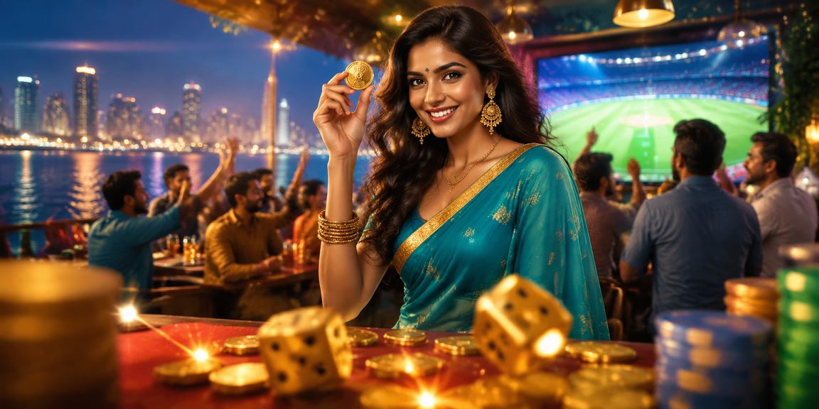 Indian cricket betting with saree, representing 16347 privacy commitment